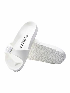 Birkenstock – Madrid EVA Waterproof Slide Sandals – White – Sz. 41